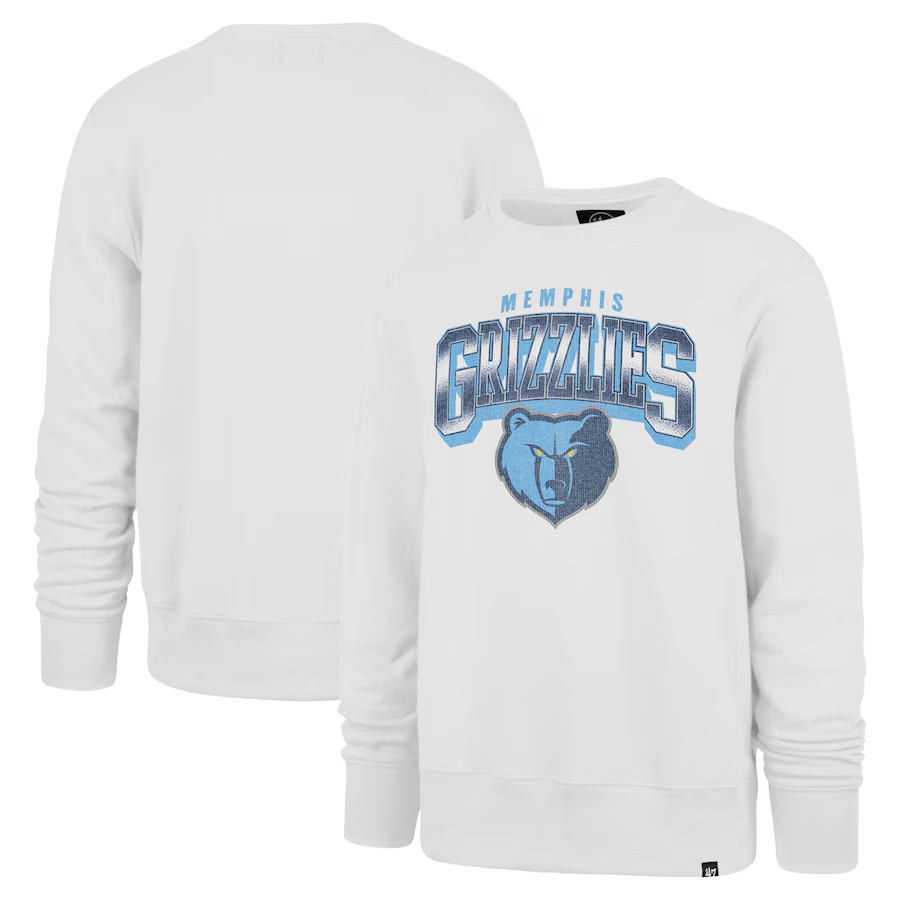 Men Memphis Grizzlies white 2024 NBA hoodie->memphis grizzlies->NBA Jersey